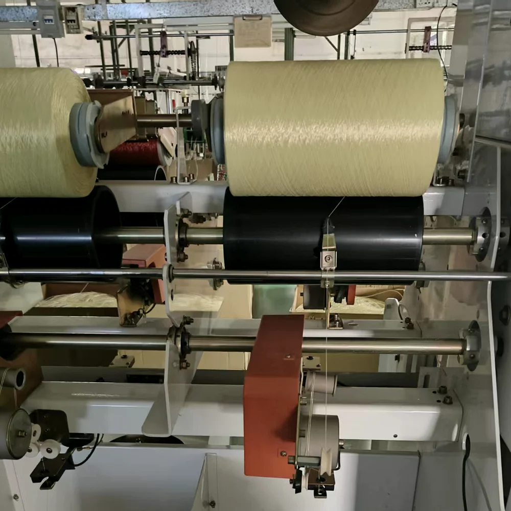 Yarn winding equipment detail used as process context
